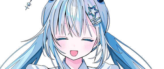 キャラクターイラスト（笑顔）